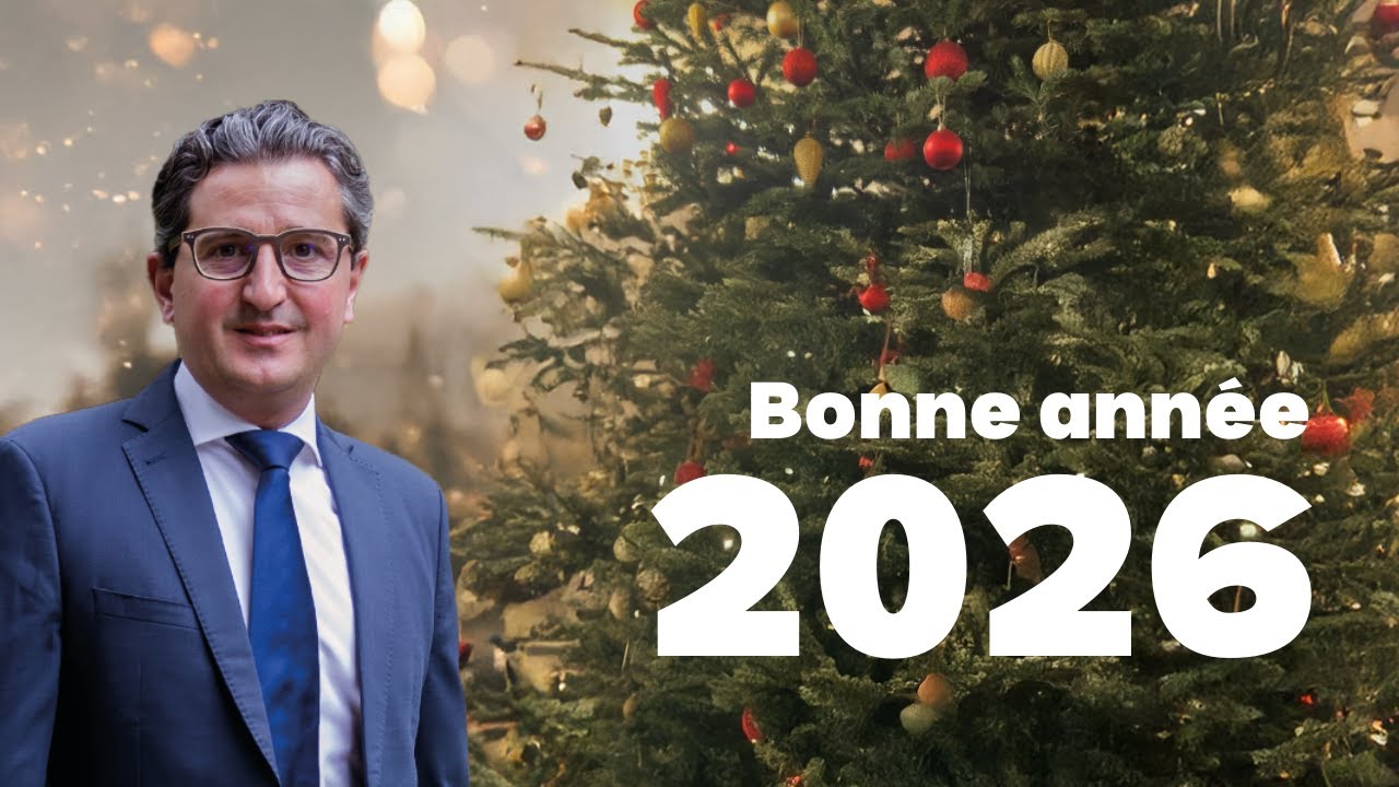 Je vous adresse mes meilleurs voeux pour 2026