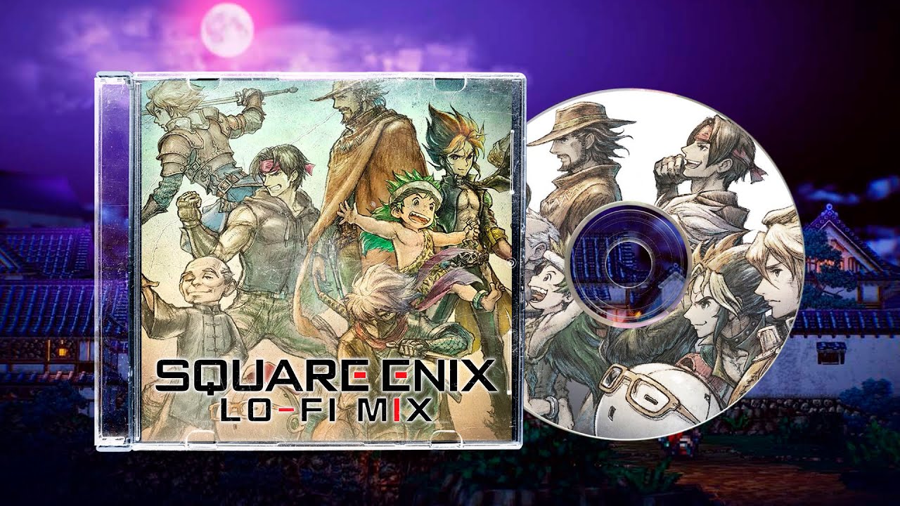 Square Enix Lo-Fi Mix 🌀 Chill & Nostalgic Music from Classic JRPGs | 2+ Hour VGM Journey