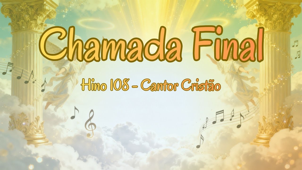 Chamada Final (Hino 108 - Cantor Cristão) | Hino Incrível Sobre a Chamada para o Céu