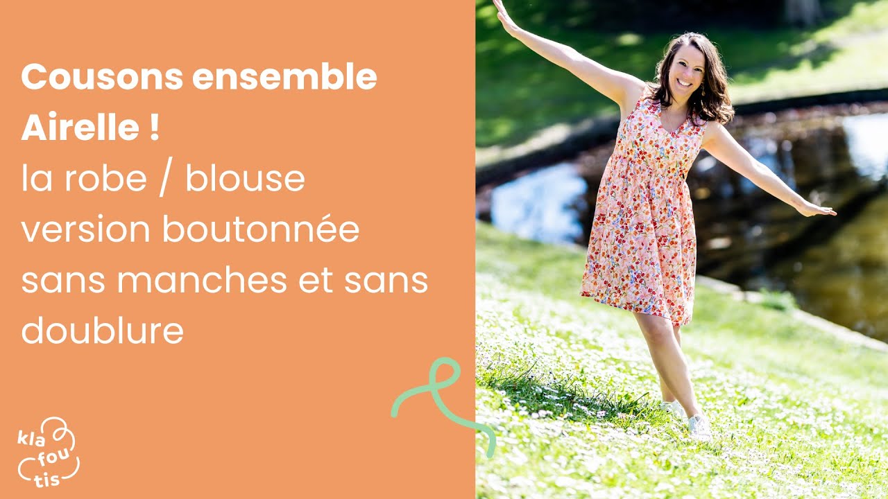 Tuto couture : la robe Airelle sans manches