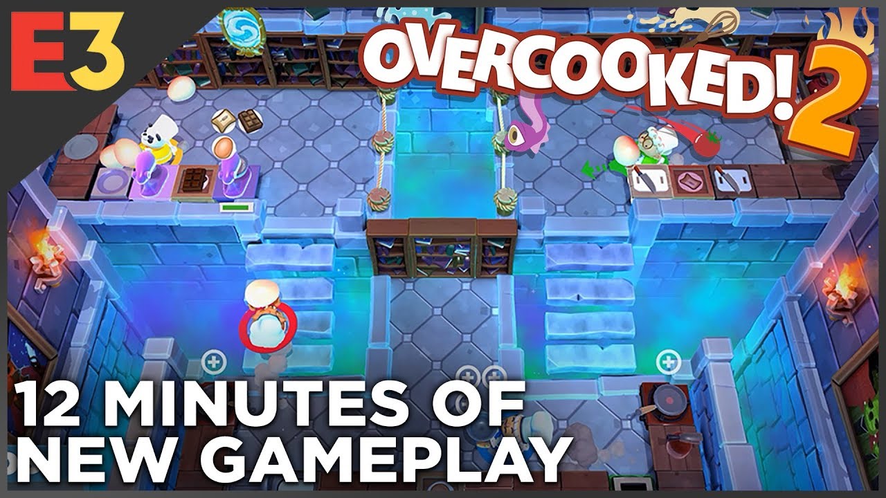 Overcooked 2 &mdash;&nbsp;NEW GAMEPLAY! | Polygon @ E3 2018