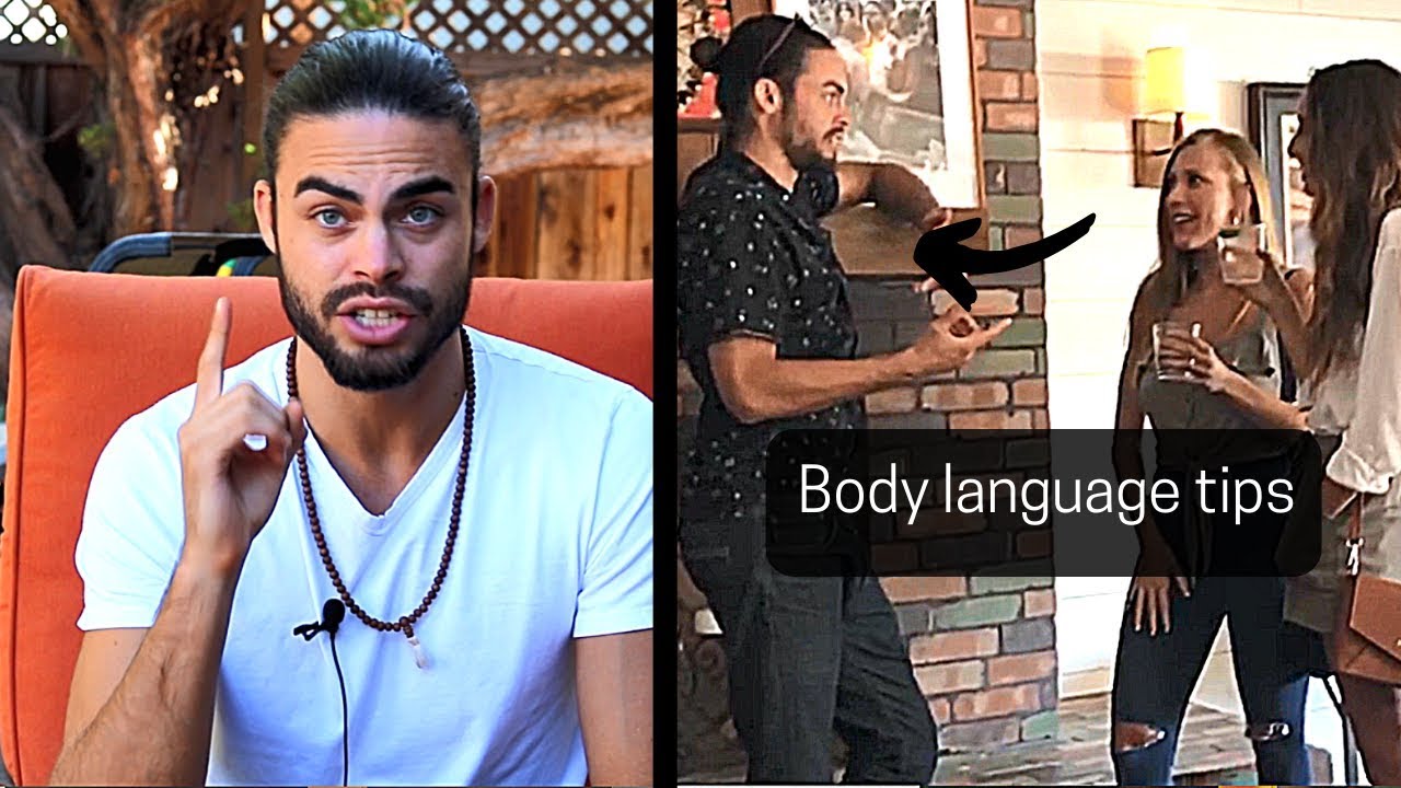 Body language when talking to girls you like