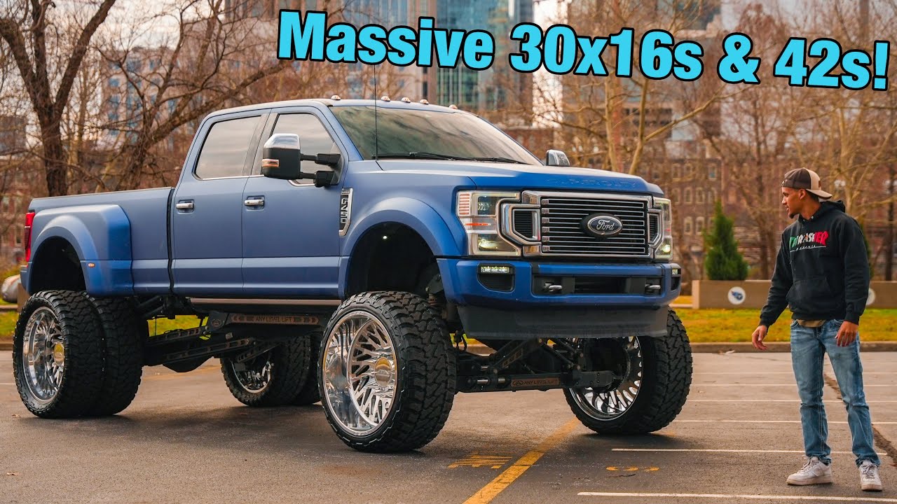 Anylevel F450 Dually получает диски и шины за 25 000 долларов!
