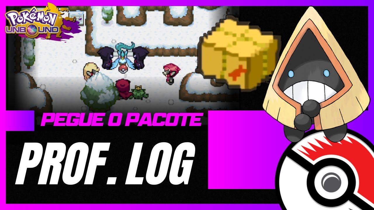 POKÉMON: UNBOUND (V2.1.1.1) - PEGUE O PACOTE DO PROF. LOG | BELLIN TOWN: Team Shadows! 🇧🇷🅓🅔🅣🅞🅝🅐🅓🅞