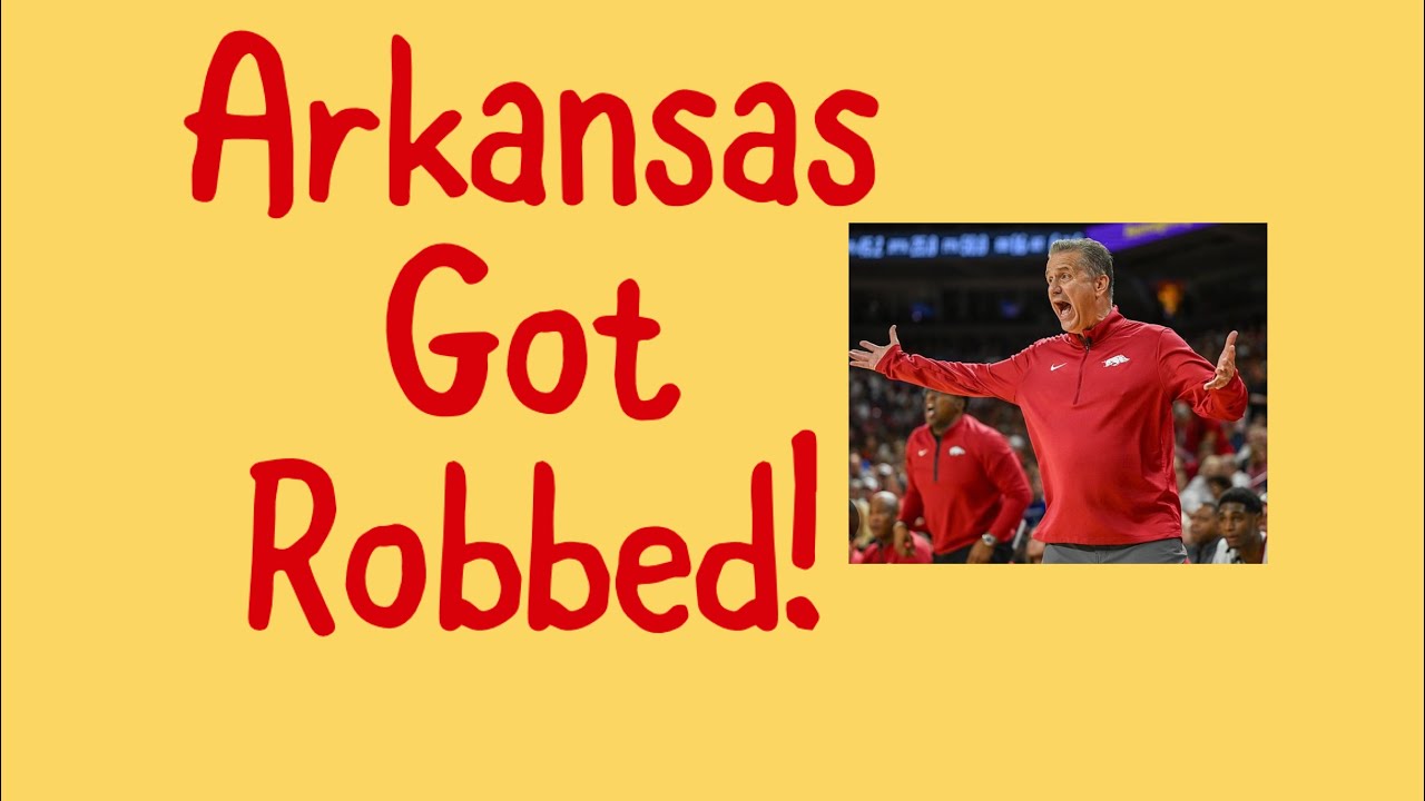 Arkansas got screwed!￼