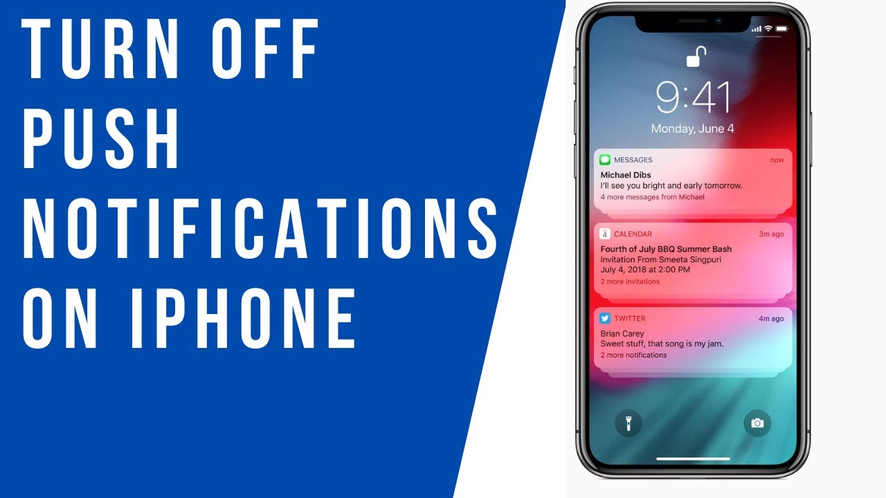 How to Turn Off Push Notifications on iPhone | How to Hide All Notifications on Your iPhone
