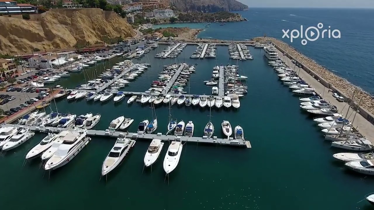 Marina Greenwich, Costa Blanca, Comunidad Valenciana, Spain 2017.07 aerial video