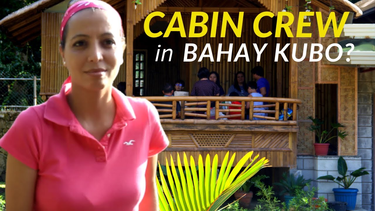 A MOROCCAN FORMER EMIRATES CABIN CREW LOVE THE BAHAY KUBO IN PHILIPPINES | Farm in Lipa City