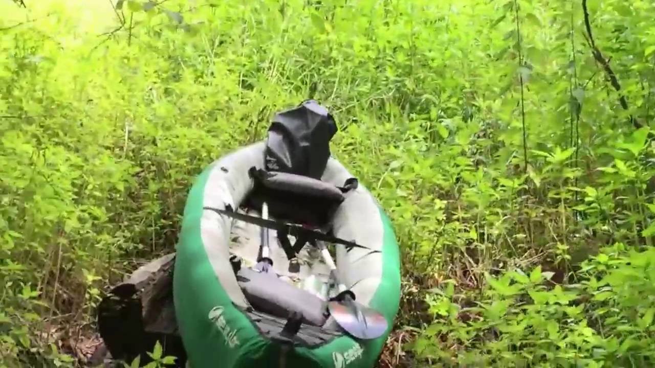 Kanufahrt auf Pinka, von Burg nach Deutsch Schützen mit Sevylor Adventure Kanu