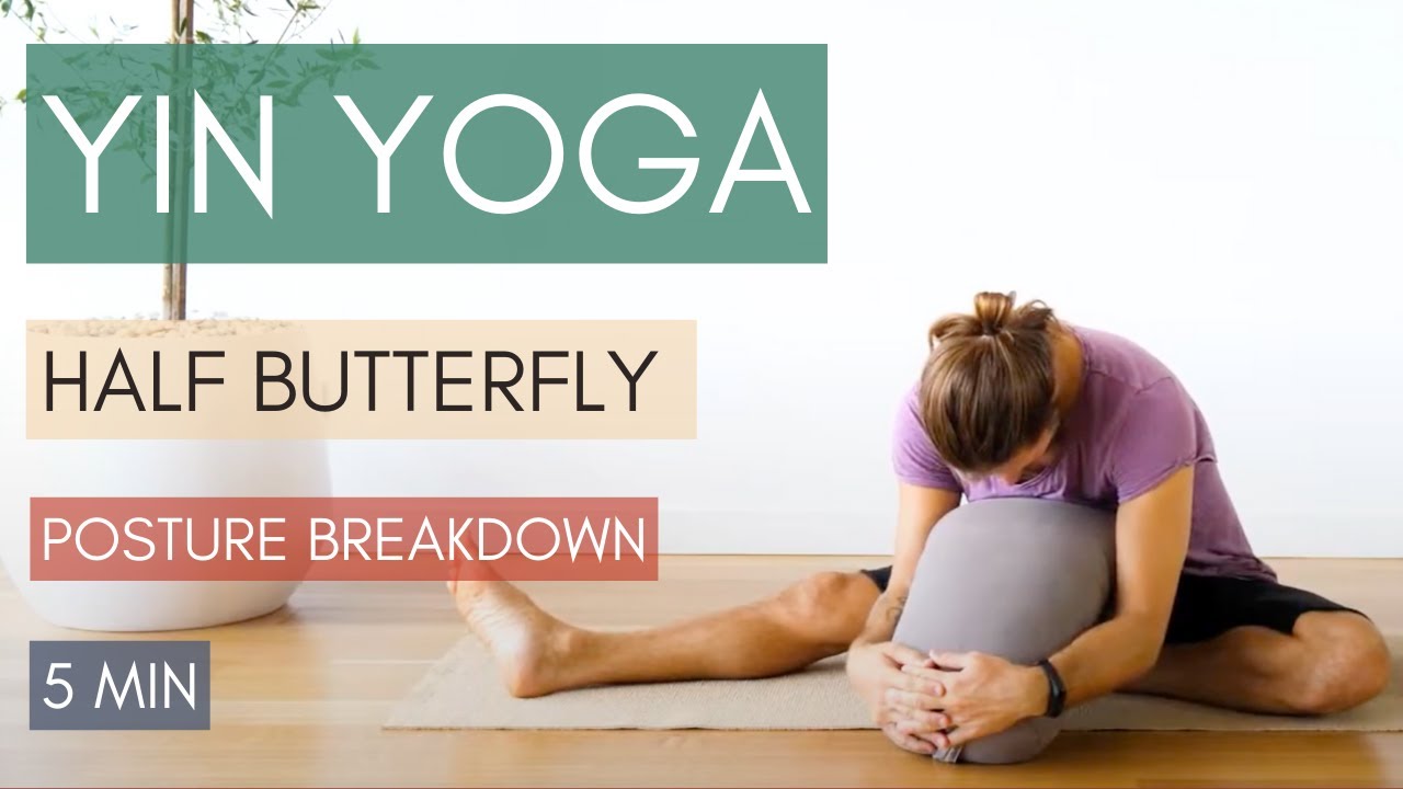 Half Butterfly (side) Pose - Yin Yoga Pose Breakdown with Dr. Truth Robinson and LIVING YIN