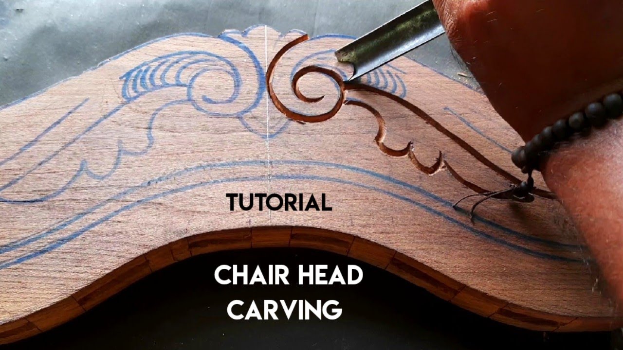 wood carving tutorial chair head|wood art work