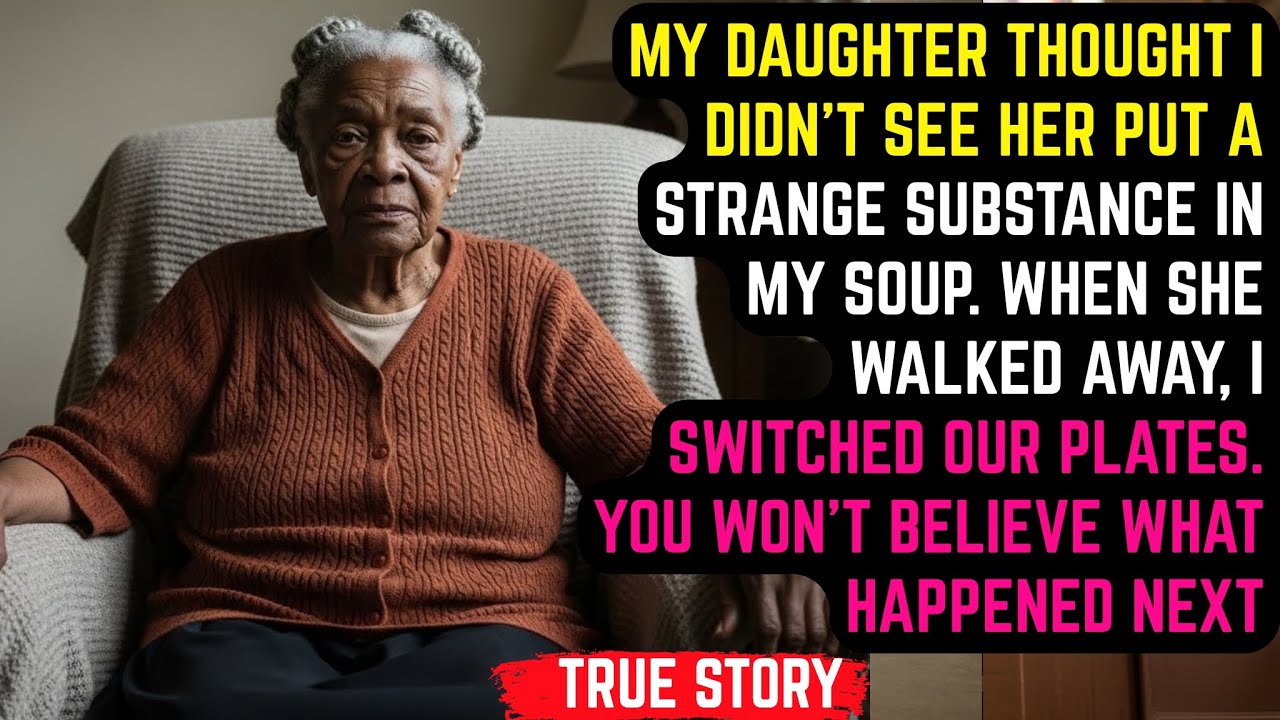 I Saw My Daughter Poison My Soup  I Switched Plates Quietly, and the Truth Exposed Everything