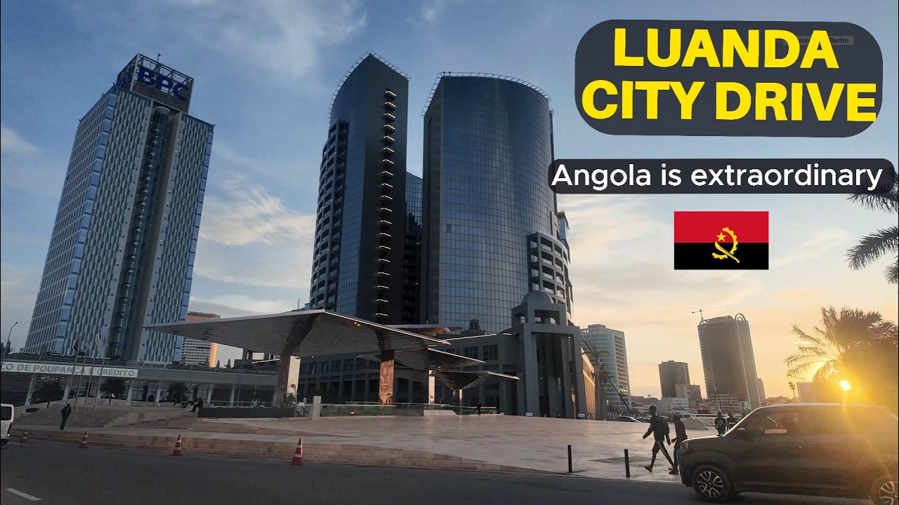 Luanda City 4K Drive in 2026 | Roads are Extraordinary! Other Africans have to learn