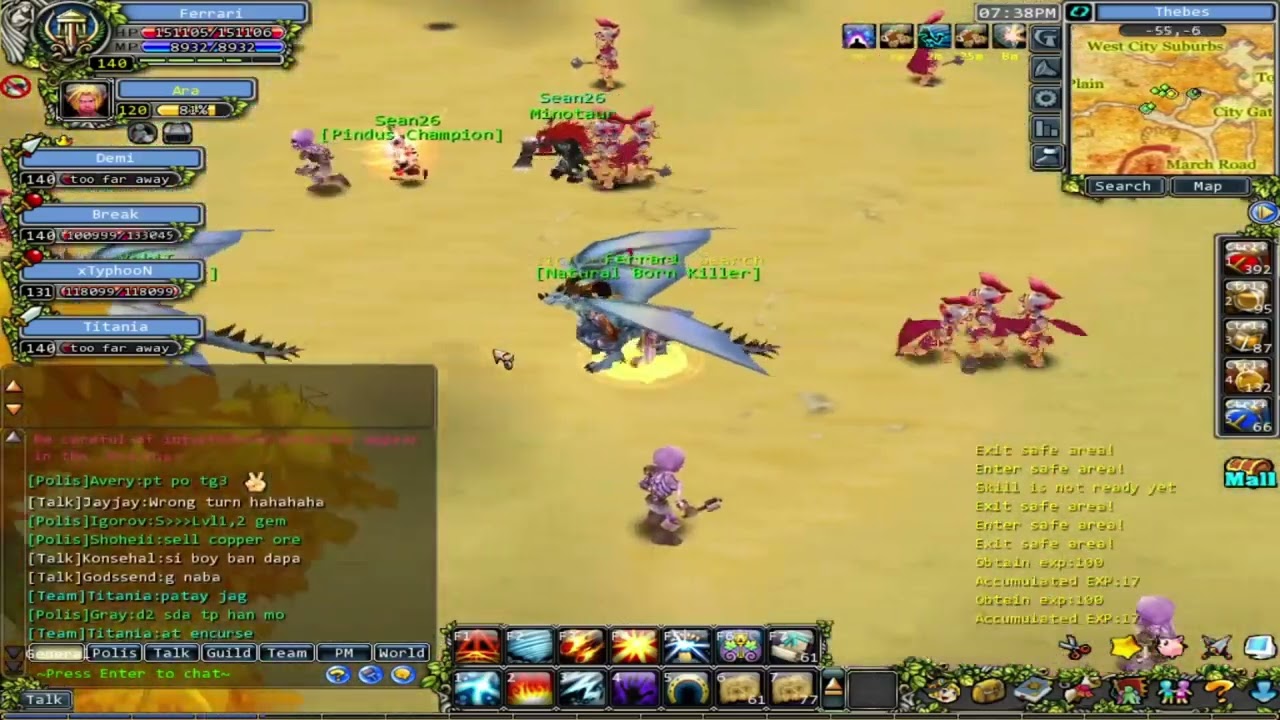 GodsThrone Online Ferrari Vs Sparta (ALL OUT WAR)