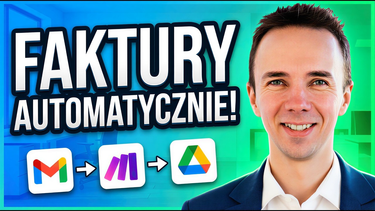 Jak automatycznie zapisywać faktury z Gmaila do Google Drive (Make)