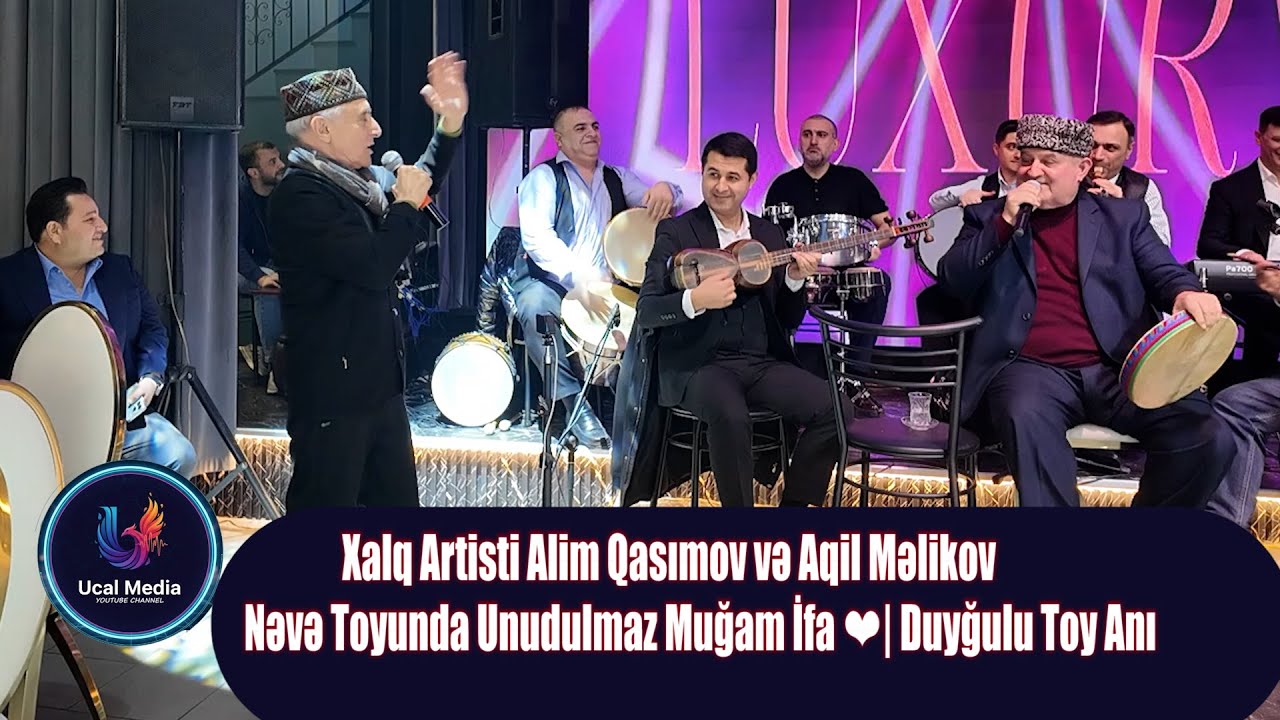Alim Qasımovun nəvəsinin toyunda xanədələrin bir biri iə deyişməsi