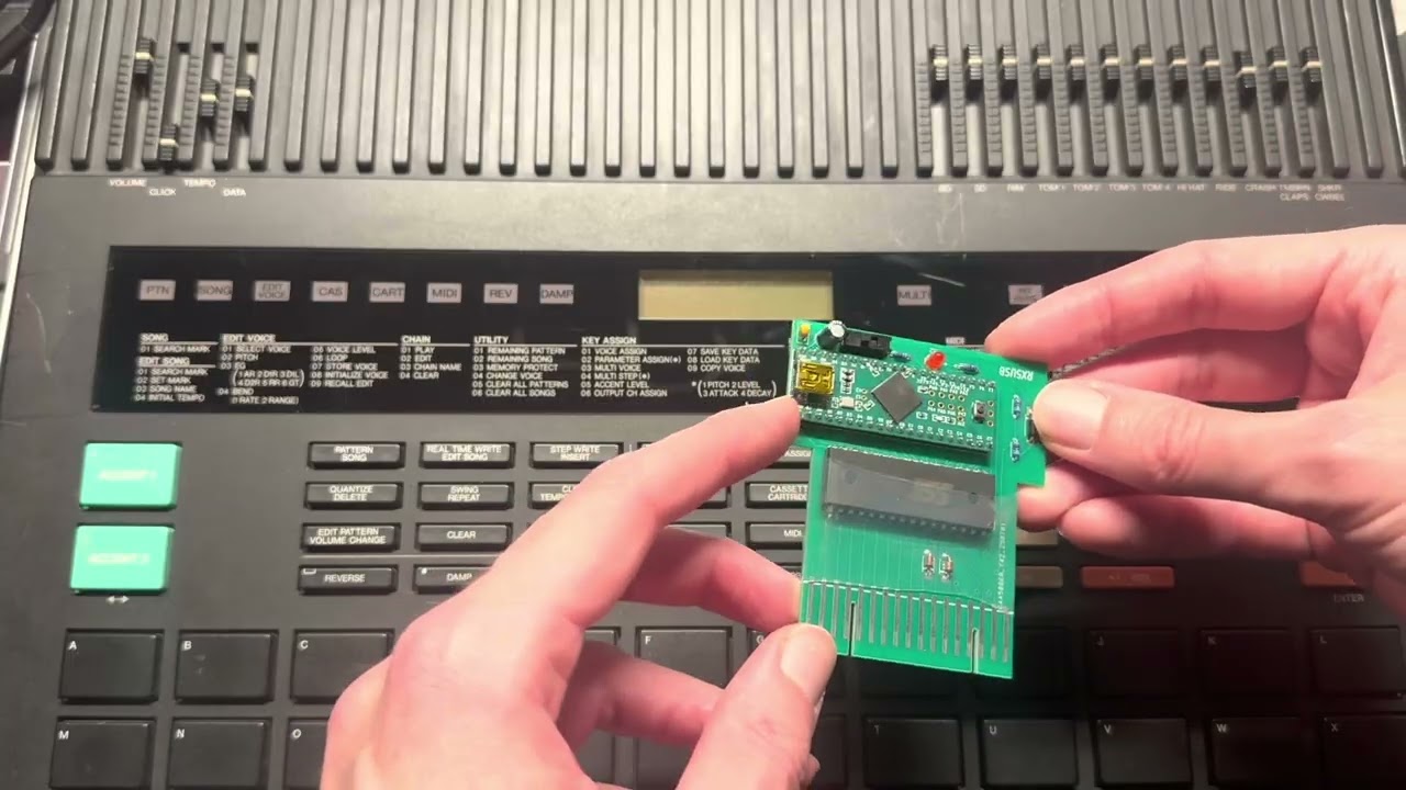 Yamaha RX5 with RX5USB and custom software