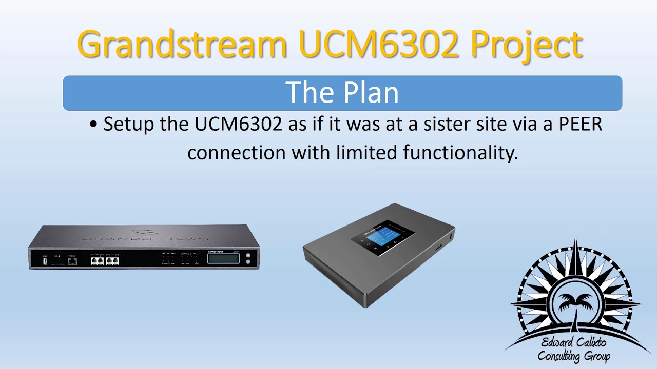 My Grandstream UCM6302 Completed Remote Extension Project/Experiment