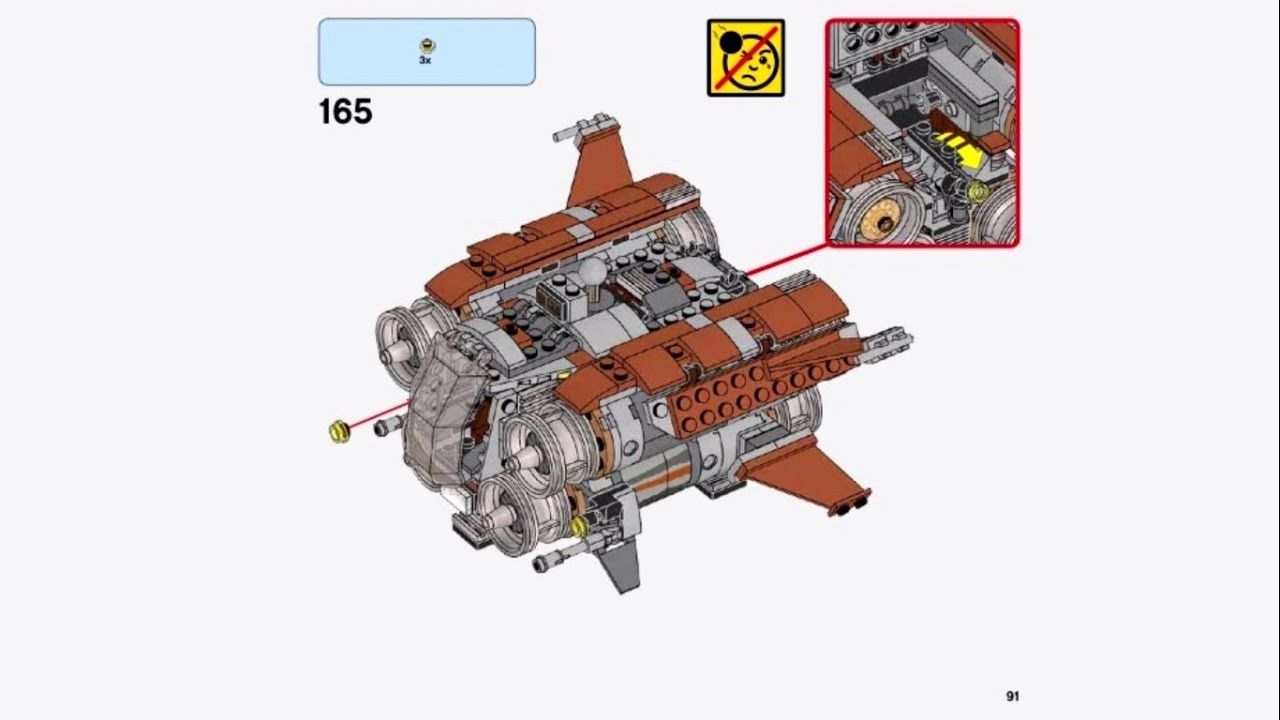 Jakku Quadjumper | INSTRUCTIONS! | Lego Star Wars (75178)