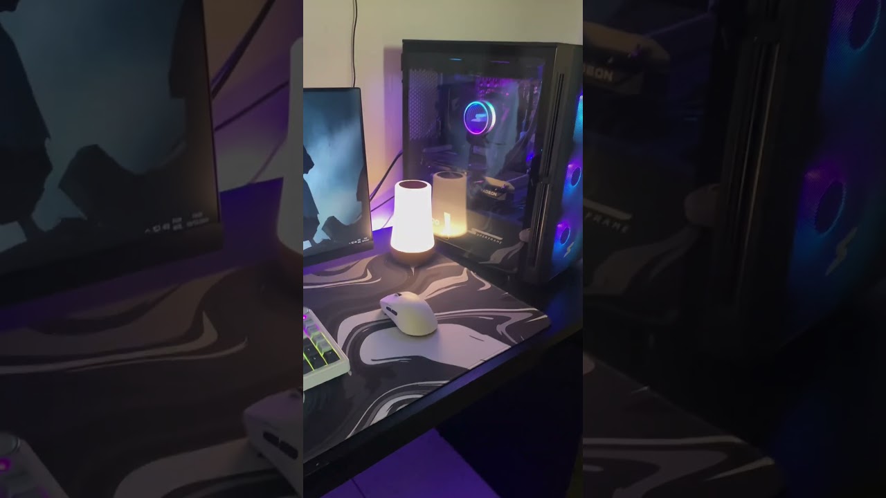 O Antes e Depois do meu Setup Gamer &eacute; Absurdo!! #shorts #gamer #setup #pc