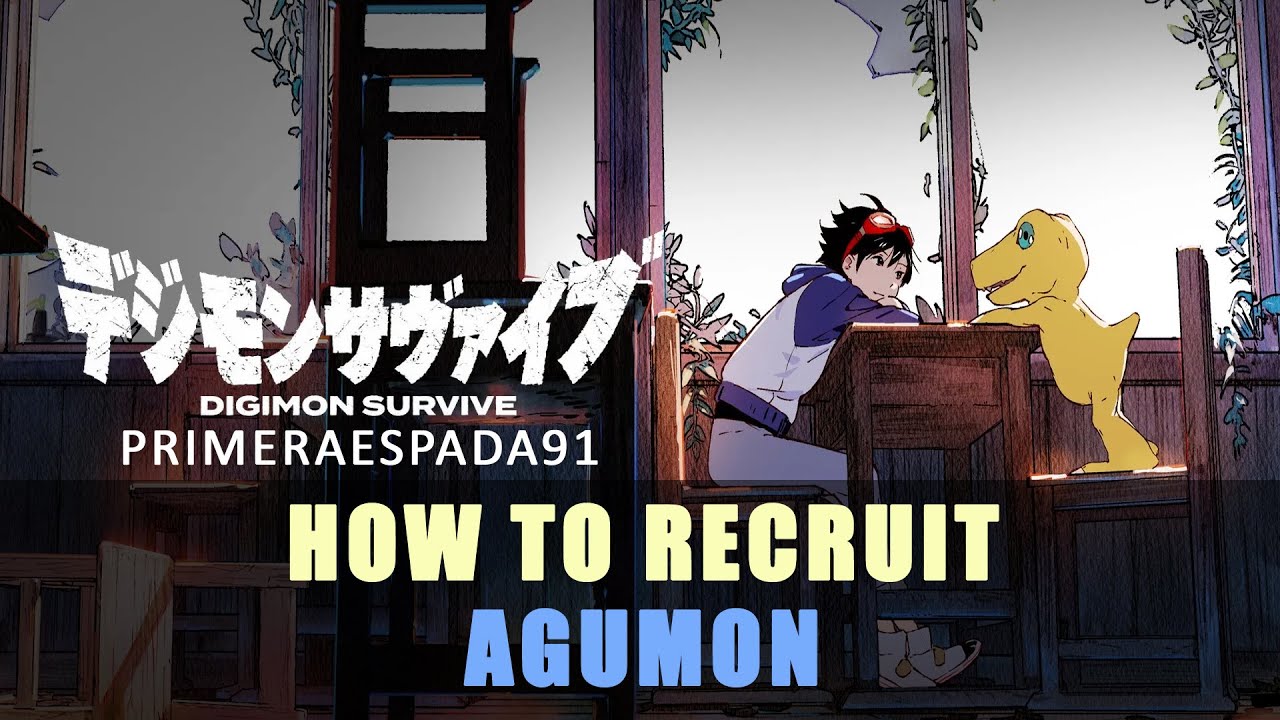 Digimon Survive: Recruiting Agumon