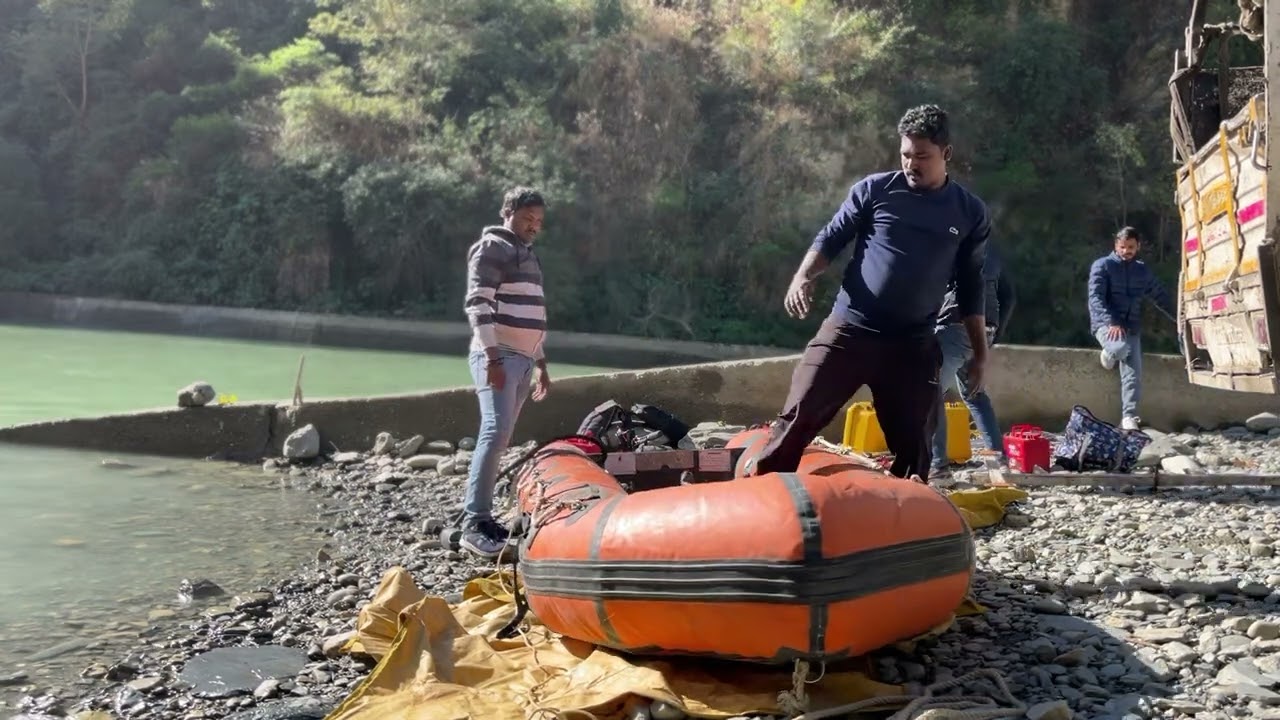 Top Bathymetric Survey Company in india | Bathymetric survey at Bhagiratha River at Uttarakhand