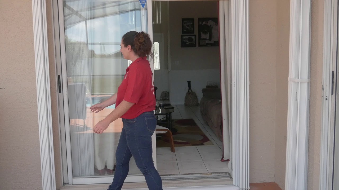 Hurricane Shutters for Sliding Door