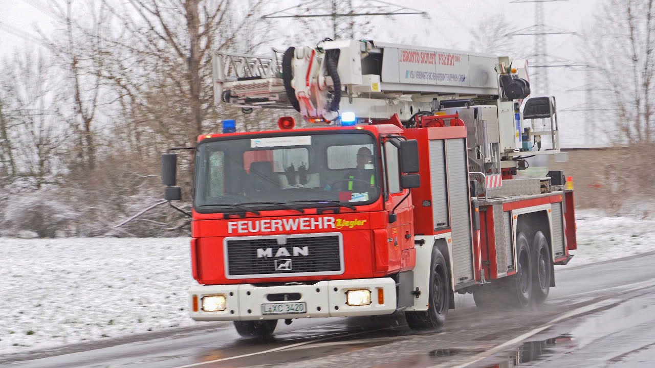 Alarm&Ausfahrt| Werkfeuerwehr VSU Böhlen + Werkfeuerwehr MIBRAG & Freiwillige Feuerwehren zur Übung