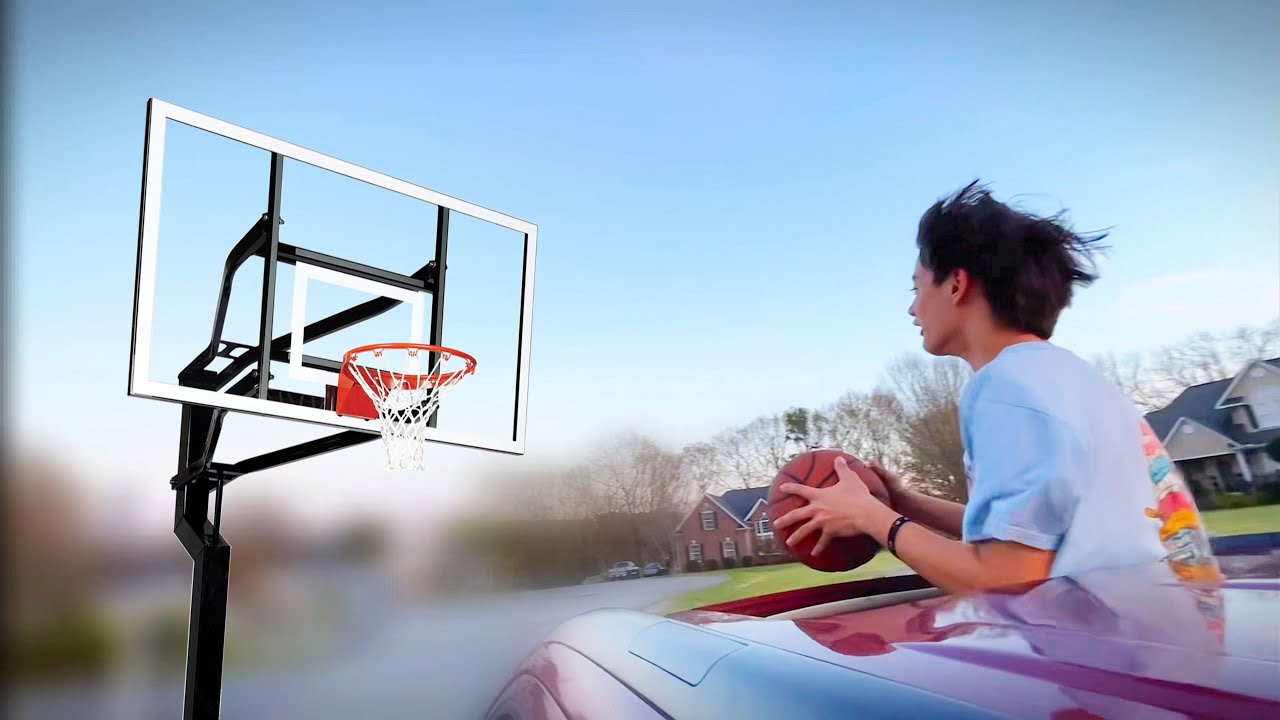 CAR VS. BASKETBALL HOOP 🏀