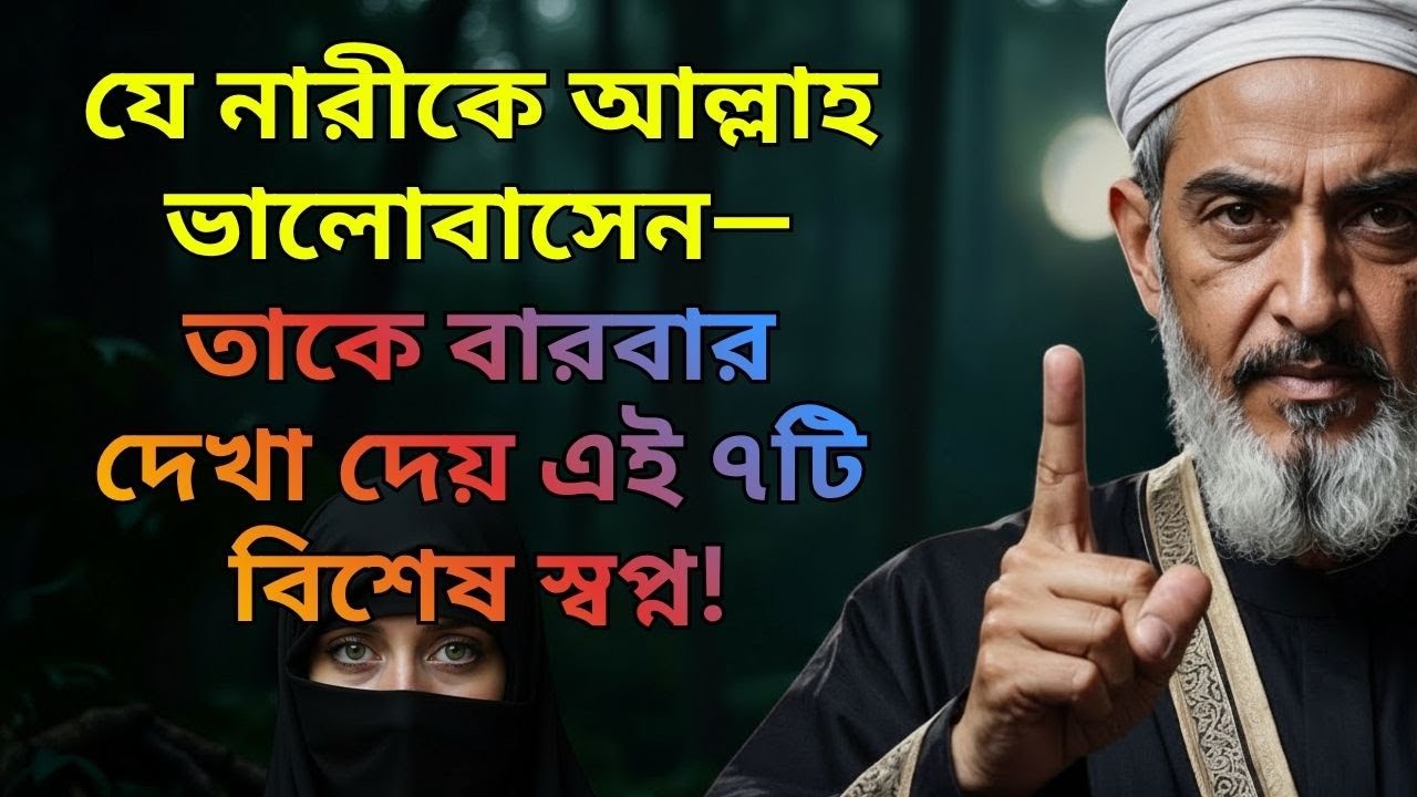 যে নারীকে আল্লাহ ভালোবাসেন—তাকে বারবার দেখা দেয় এই ৭টি বিশেষ স্বপ্ন!