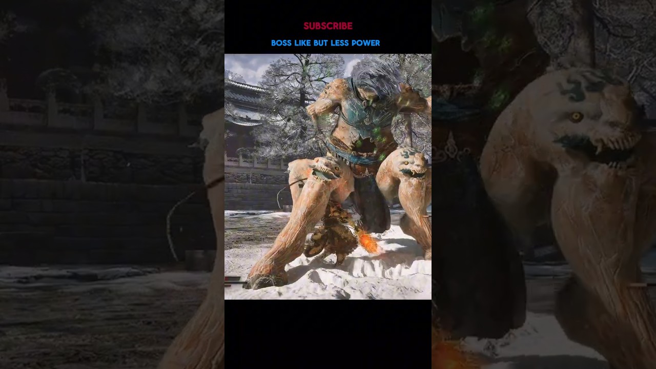 I think he could be a Yaoguai Chief in Wukong #shorts #blackmythwukonggameplay