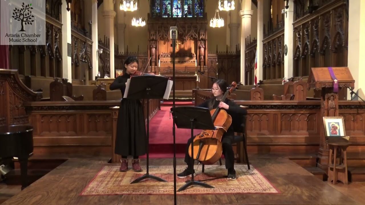 Aurelia Duo plays Handel-Halvorsen Passacaglia