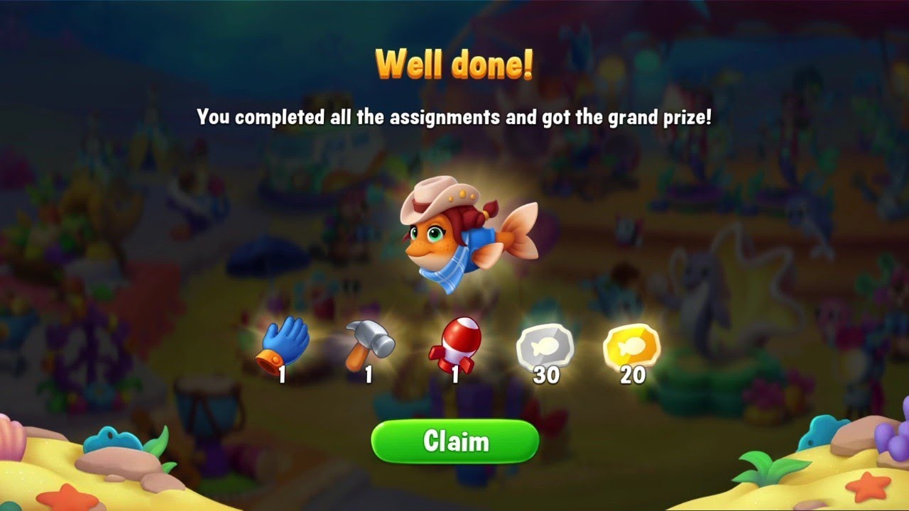 @Fishdom Wild West Story Event Finished, Got New Fish 🐠 and Rewards