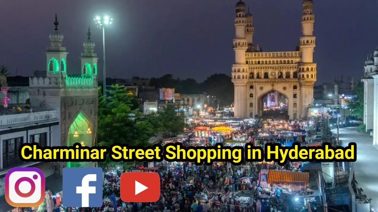 Charminar Street Shopping in Hyderabad 2025 ||