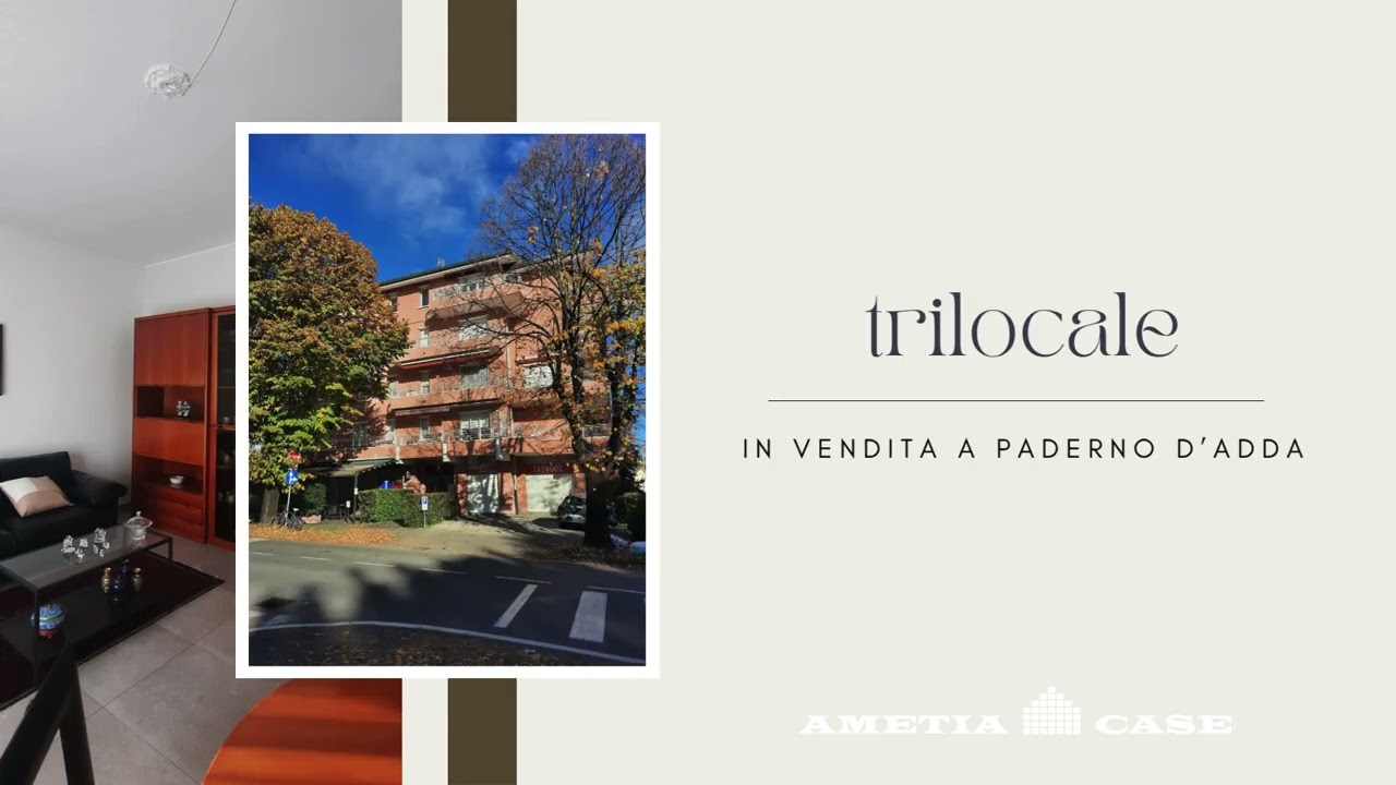 Trilocale in vendita a Paderno d'Adda