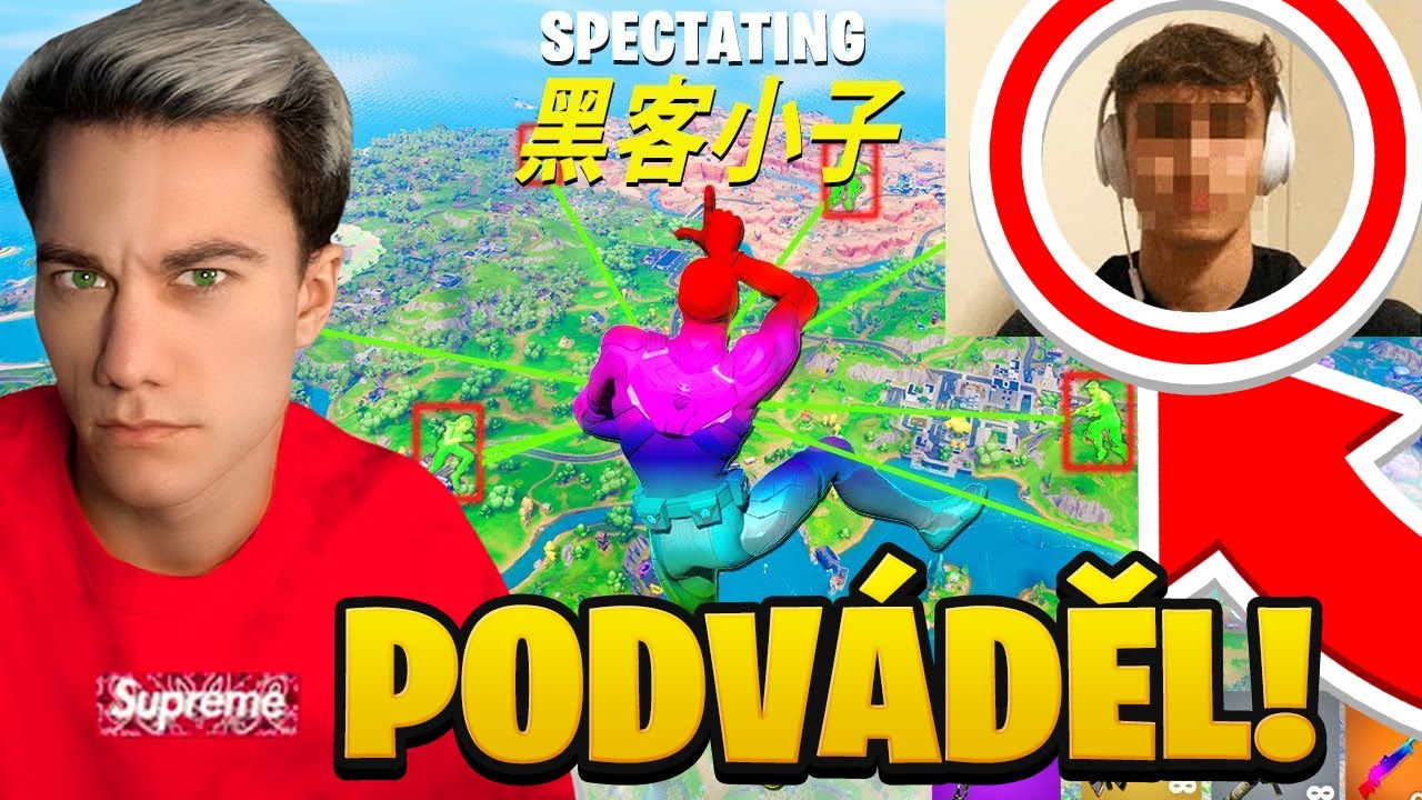 PŘISTIHL JSEM CHEATERA V M&Eacute; FORTNITE HŘE!