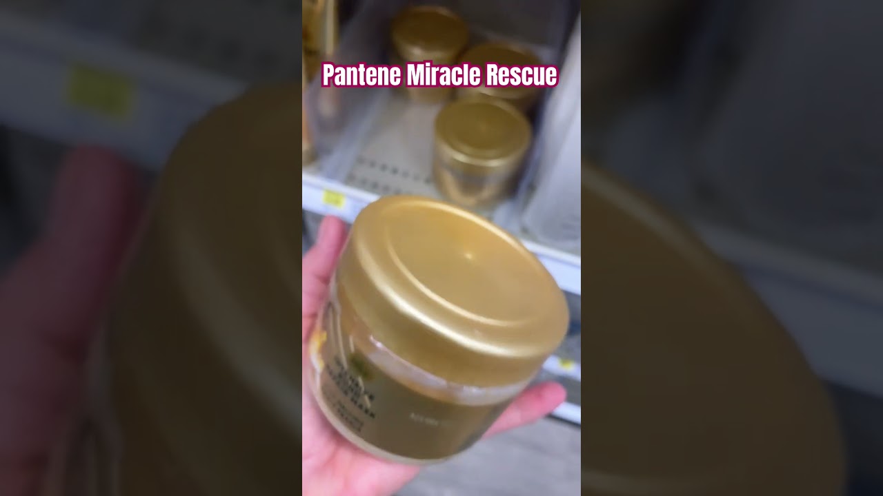 PANTENE MIRACLE RESCUE#pantene#resgate#cabelotratado