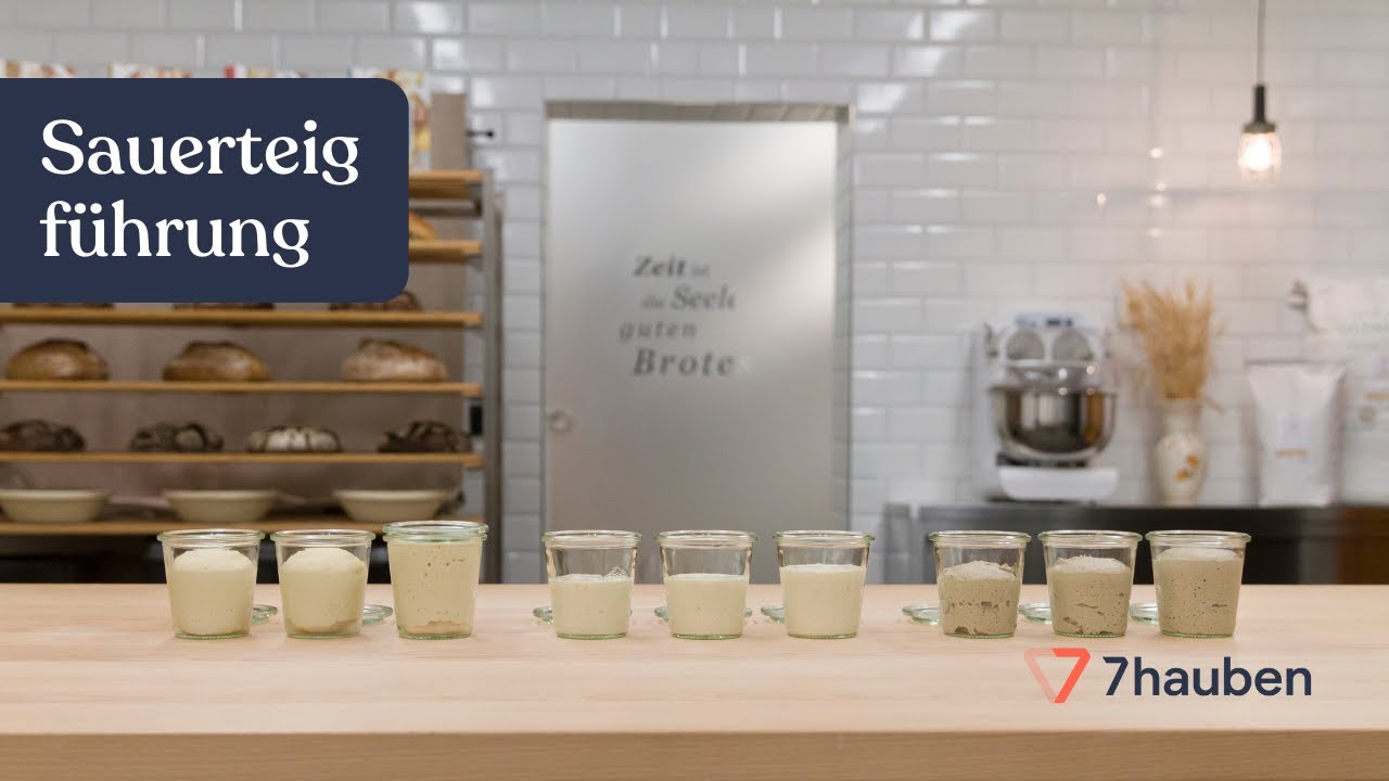 Grundlagen zur Sauerteigf&uuml;hrung | Brotbacken mit Sauerteig Teil 2 mit Lutz Gei&szlig;ler | 7Hauben