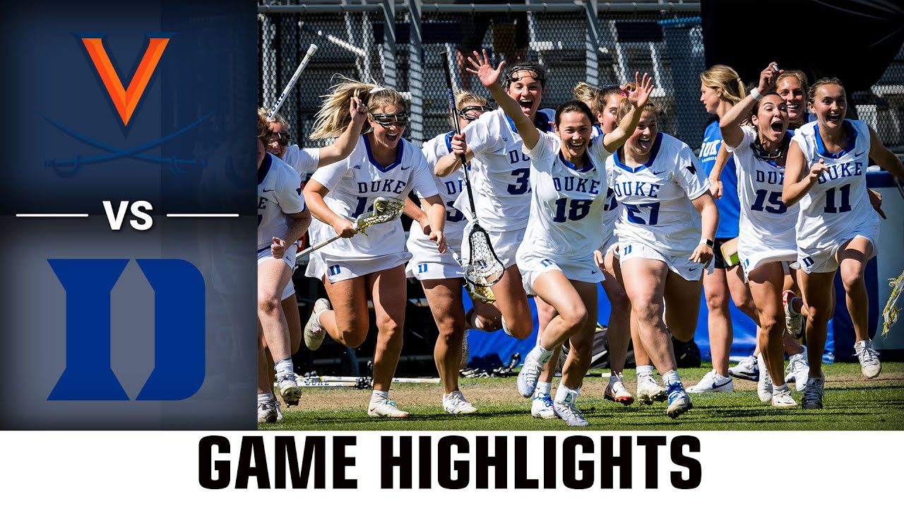 Virginia vs. Duke Game Highlights | 2024 ACC Women's Lacrosse