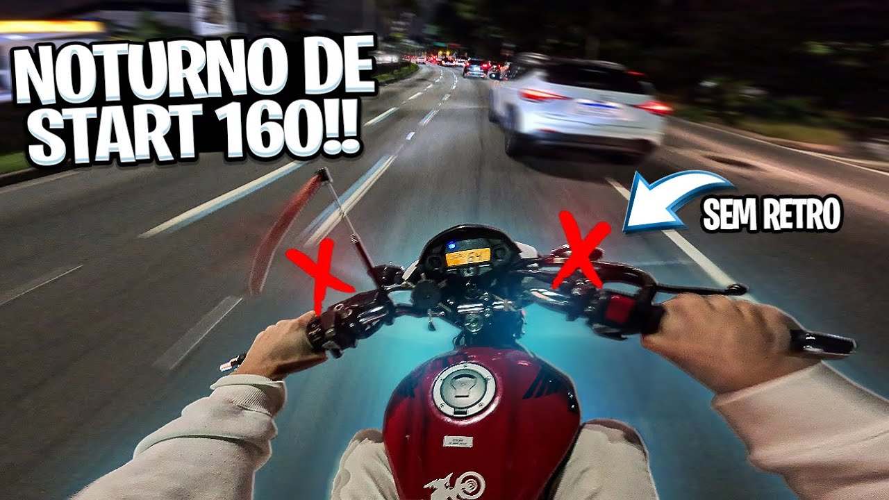 NOTURNO DE START 160 SEM FILTRO COM O POLIMET DE LATA 
