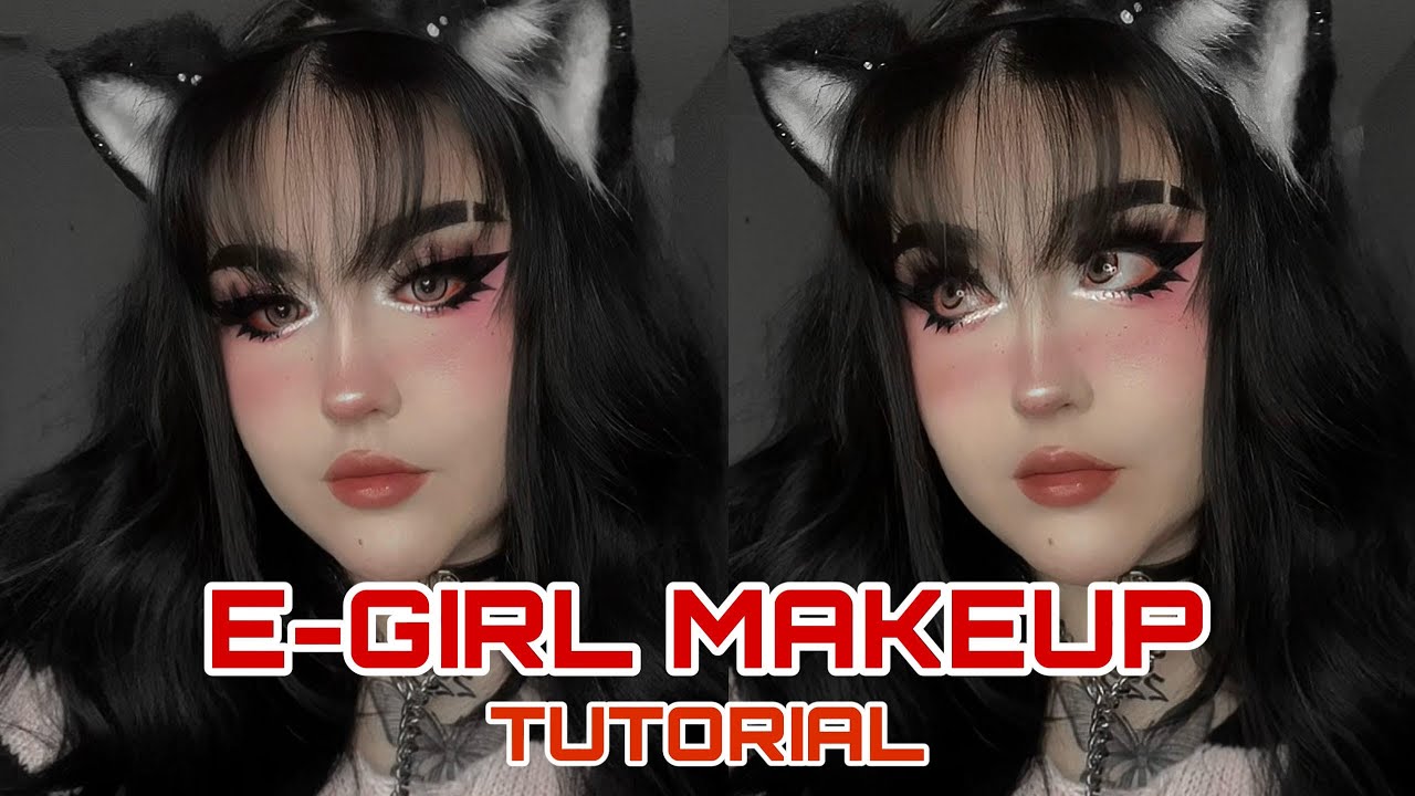 Урок МАКИЯЖА ДЛЯ E-GIRL 2024 | онигири.нана
