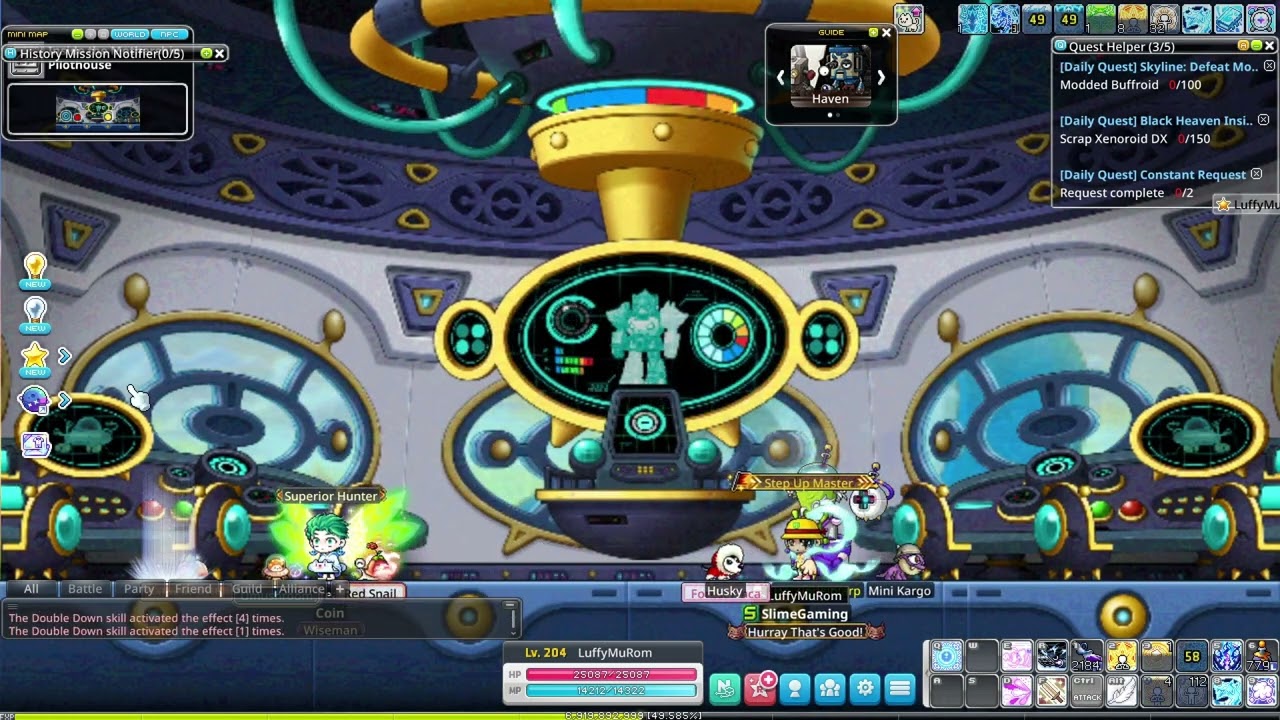 Maplestory N_Daily boss speed run_9K~1M Buccaneer