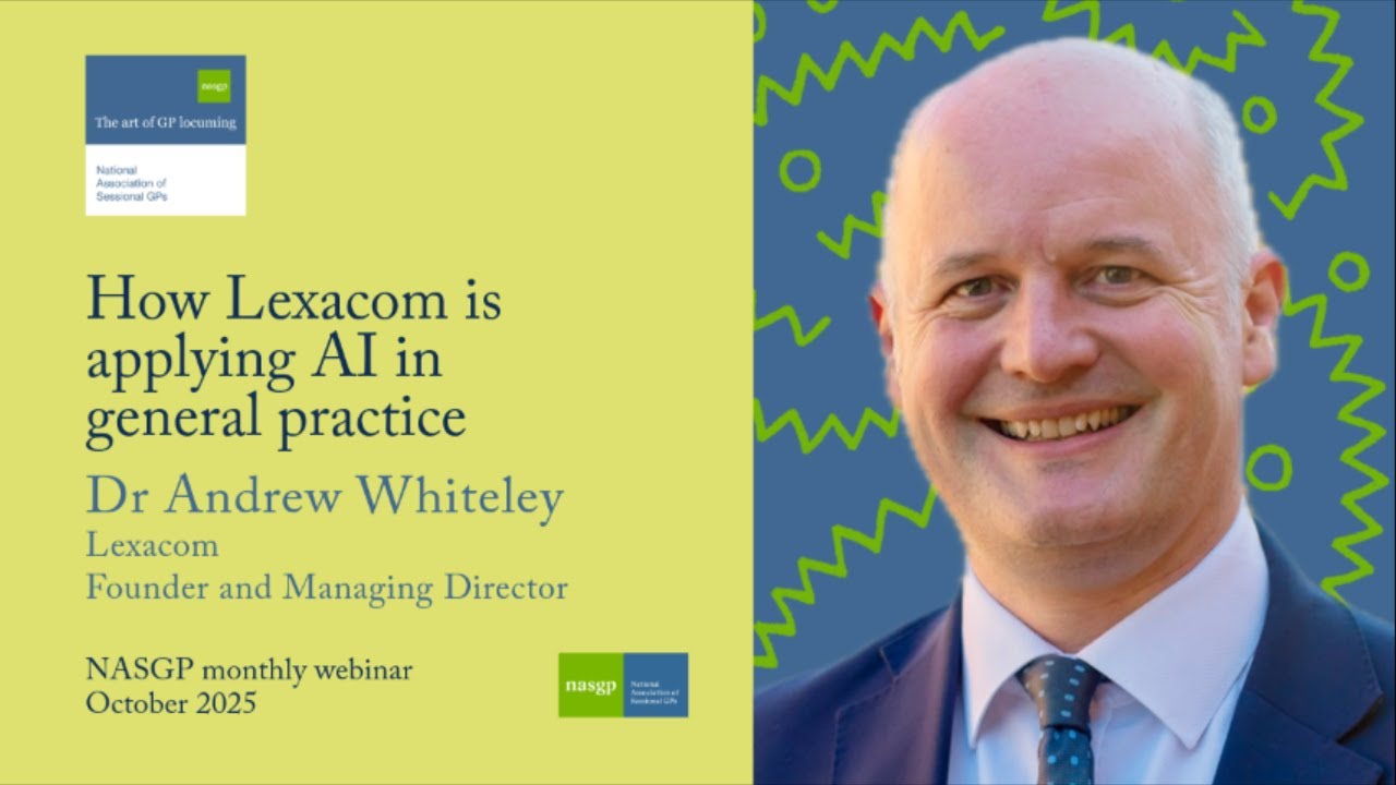 Lexacom founder on AI in general practice