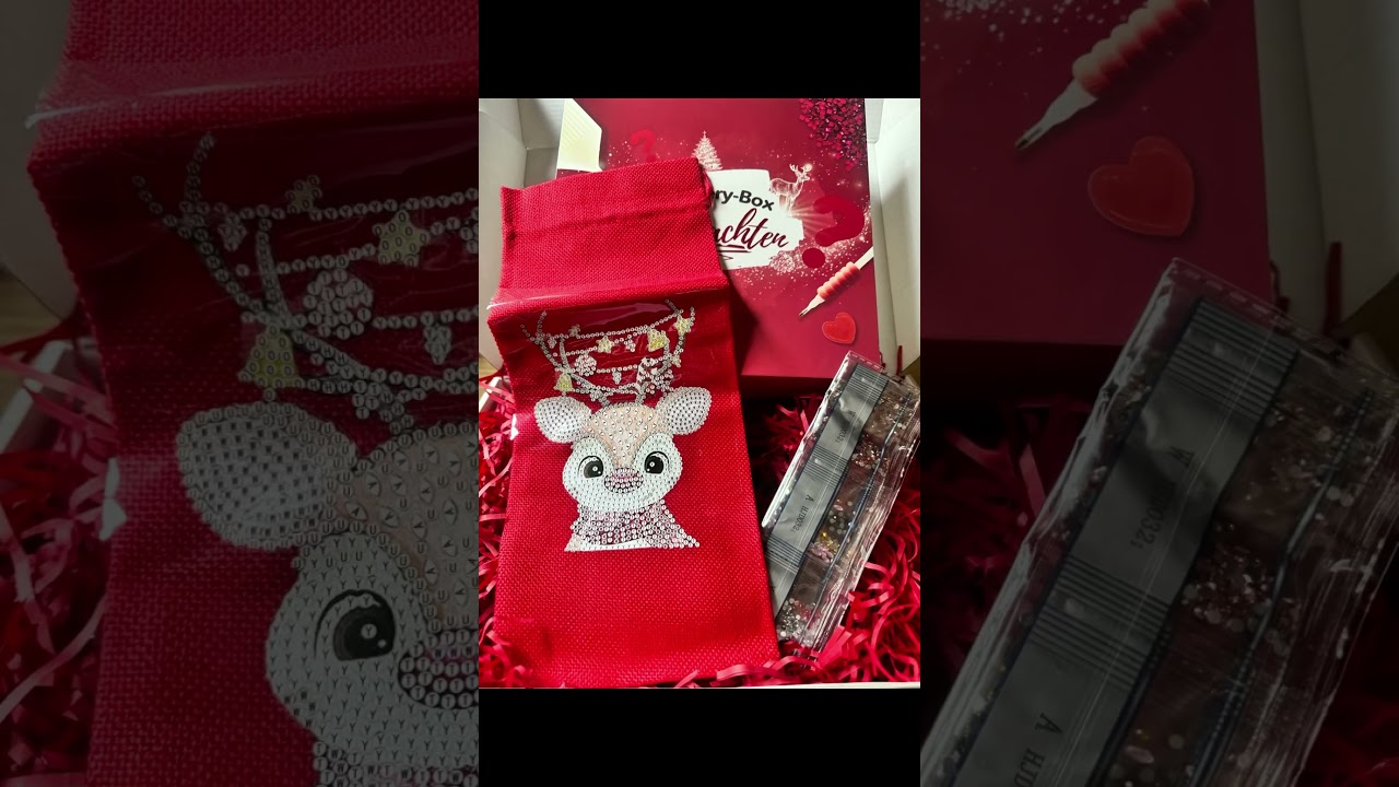 Unboxing von der Mysterybox Weihnachten von @picmondoo #diamondpainting #unboxing #mysterybox