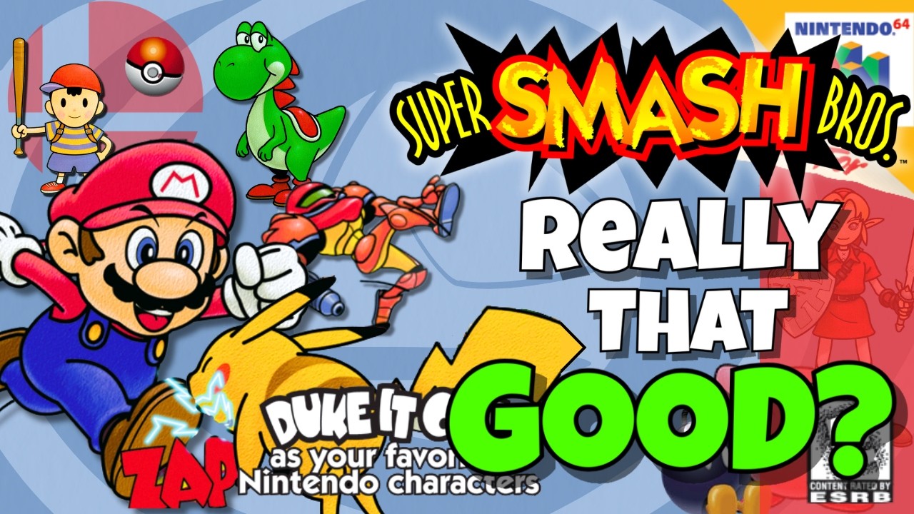 Действительно ли оригинальная Super Smash Bros. настолько хороша?