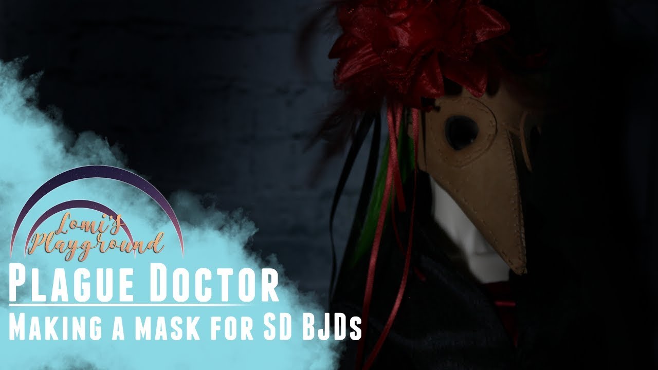 How to make a plague doctor mask for BJDs