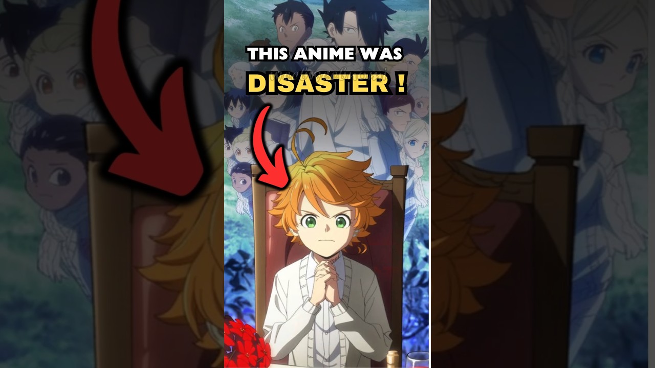 Bad Ending: Why The Promised Neverland Failed After The 1st Season #animeshorts #promisedneverland