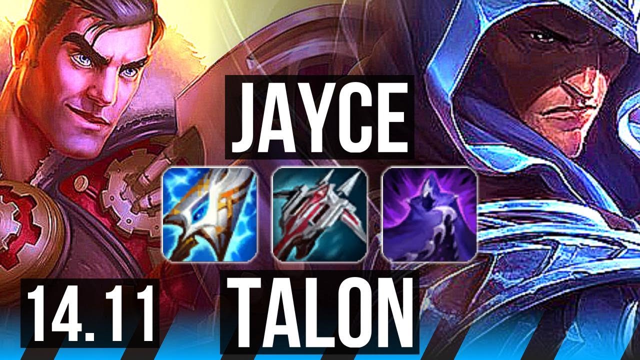 JAYCE vs TALON (MID) | 53k DMG, 66% winrate, 4k comeback | NA Master | 14.11