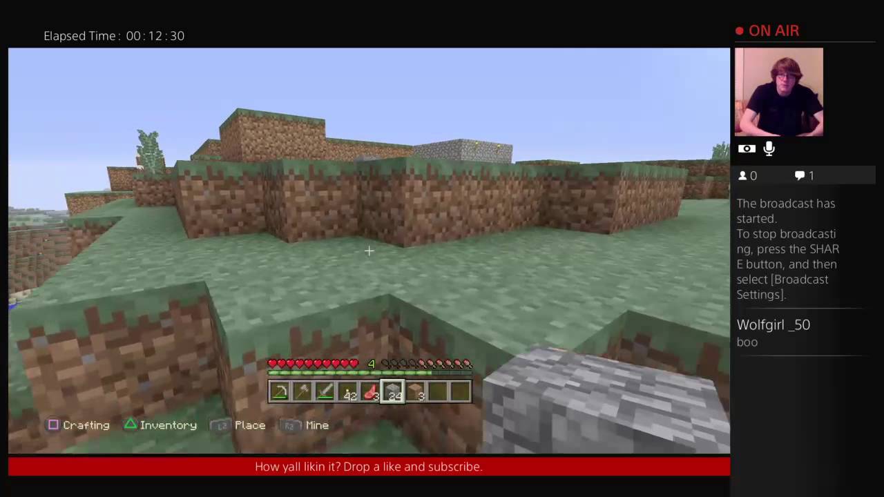 MINECRAFT -_-  with rebelson122 and MrBear