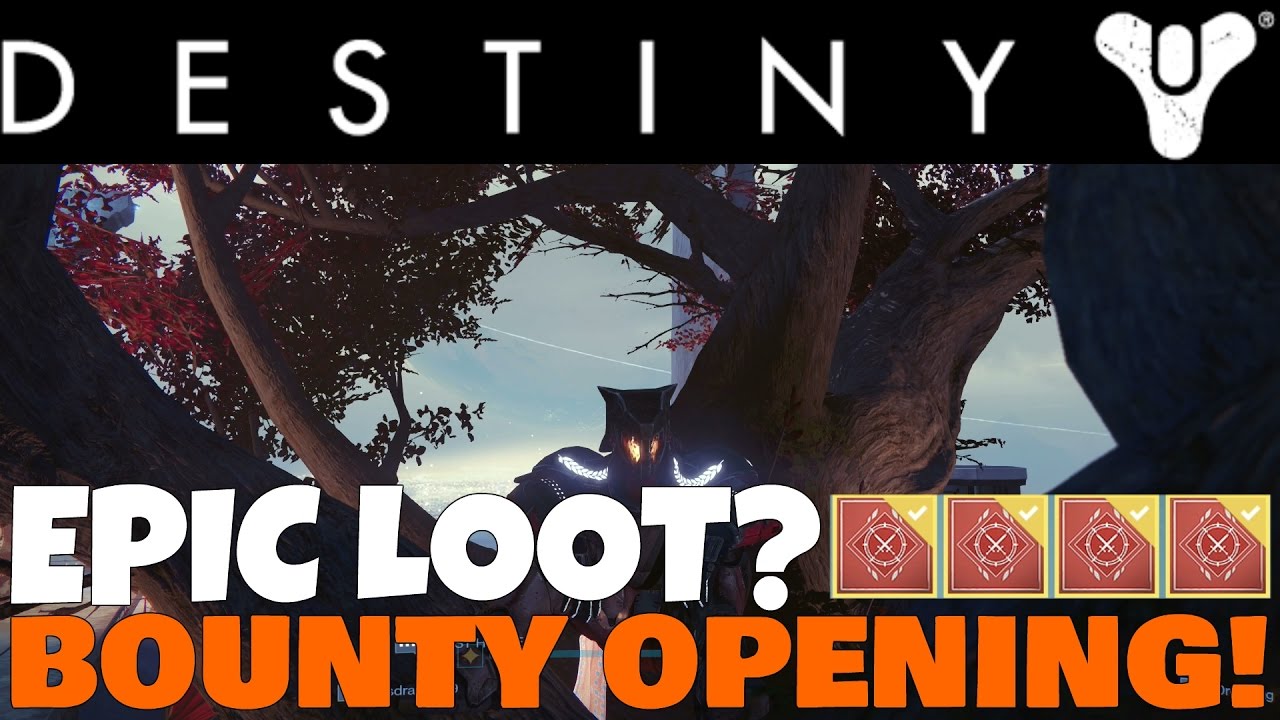 Destiny: WEEKLY CRUCIBLE BOUNTY OPENING! EPIC LOOT? (Age of Triumph)